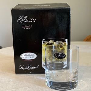 Italian crystal glasses